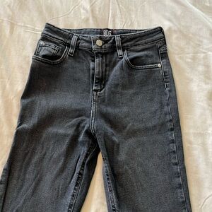 BDG kick flare high rise cropped jean